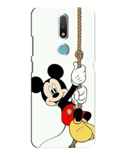 Чехол для Nokia 2.4 с картинкой «Mickey на канате» Чехол для Nokia 2.4 с картинкой «Mickey на канате»