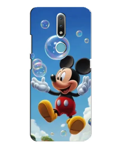 Чохол для Nokia 2.4 з картинкою «Mickey та мильні бульбашки» Чохол для Nokia 2.4 з картинкою «Mickey та мильні бульбашки»