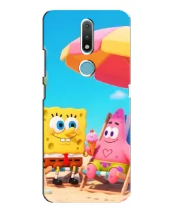 Чехол для Nokia 2.4 с картинкой «Отдых на пляже» Чехол для Nokia 2.4 с картинкой «Отдых на пляже»