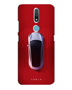 Чохол для Nokia 2.4 з картинкою «Tesla Top View» Чохол для Nokia 2.4 з картинкою «Tesla Top View»