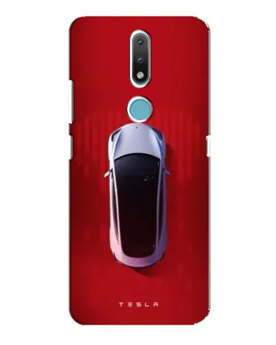 Чохол для Nokia 2.4 з картинкою «Tesla Top View»