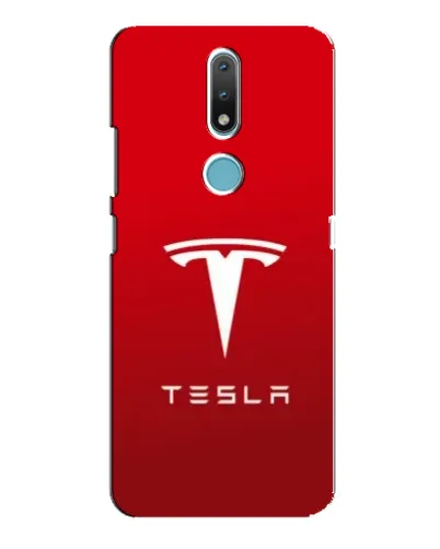 Чохол для Nokia 2.4 з картинкою «Tesla Red Classic»