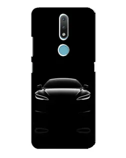 Чохол для Nokia 2.4 з картинкою «Силует Tesla Night» Чохол для Nokia 2.4 з картинкою «Силует Tesla Night»