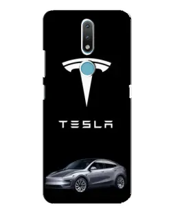 Чохол для Nokia 2.4 з картинкою «Tesla Model Y» Чохол для Nokia 2.4 з картинкою «Tesla Model Y»