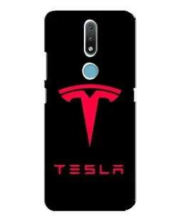 Чохол для Nokia 2.4 з картинкою «Tesla Red Logo» Чохол для Nokia 2.4 з картинкою «Tesla Red Logo»