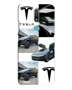 Чохол для Nokia 2.4 з картинкою «Колаж Cybertruck Tesla» Чохол для Nokia 2.4 з картинкою «Колаж Cybertruck Tesla»