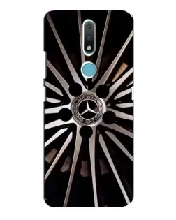 Чехол для Nokia 2.4 с картинкой «Диск Mercedes»