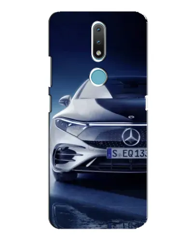 Чехол для Nokia 2.4 с картинкой «Mercedes EQ — будущее»