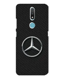 Чехол для Nokia 2.4 с картинкой «Карбоновый Mercedes стиль» Чехол для Nokia 2.4 с картинкой «Карбоновый Mercedes стиль»