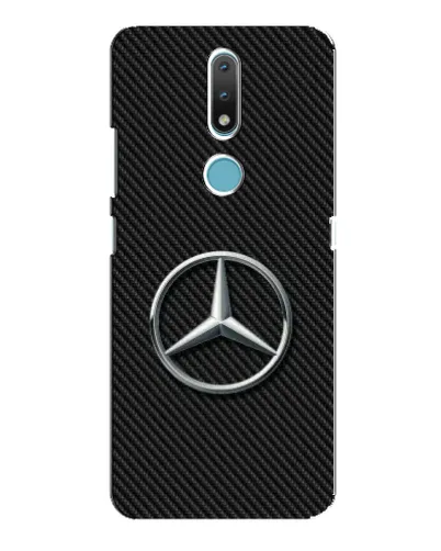Чохол для Nokia 2.4 з картинкою «Карбоновий Mercedes стиль» Чохол для Nokia 2.4 з картинкою «Карбоновий Mercedes стиль»