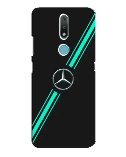Чохол для Nokia 2.4 з картинкою «Спортивні лінії Mercedes» Чохол для Nokia 2.4 з картинкою «Спортивні лінії Mercedes»