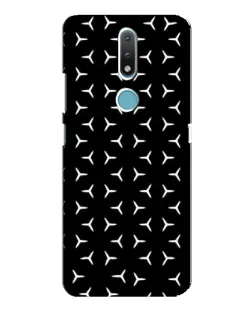 Чехол для Nokia 2.4 с картинкой «Mercedes паттерн звезд» Чехол для Nokia 2.4 с картинкой «Mercedes паттерн звезд»