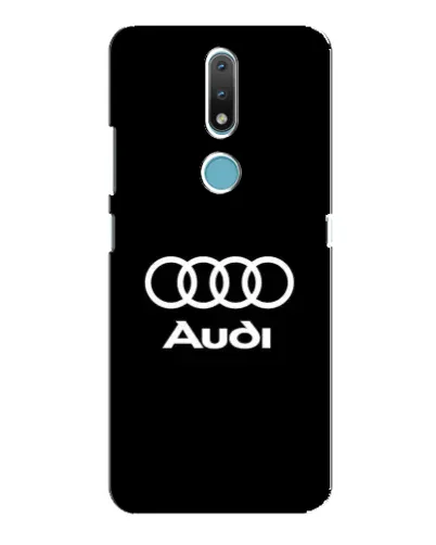 Чехол для Nokia 2.4 с картинкой «Классическое лого Audi» Чехол для Nokia 2.4 с картинкой «Классическое лого Audi»