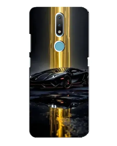 Чехол для Nokia 2.4 с картинкой «Ночной Lamborghini драйв» Чехол для Nokia 2.4 с картинкой «Ночной Lamborghini драйв»