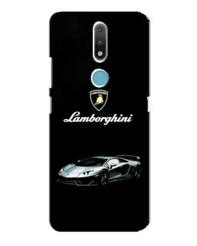 Чехол для Nokia 2.4 с картинкой «Логотип Lamborghini классика» Чехол для Nokia 2.4 с картинкой «Логотип Lamborghini классика»
