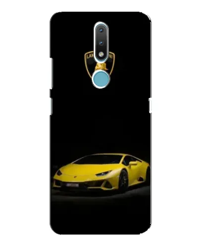 Чехол для Nokia 2.4 с картинкой «Lamborghini желтый акцент» Чехол для Nokia 2.4 с картинкой «Lamborghini желтый акцент»