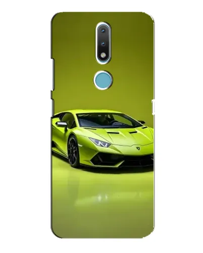 Чехол для Nokia 2.4 с картинкой «Салатовый Lamborghini Huracan» Чехол для Nokia 2.4 с картинкой «Салатовый Lamborghini Huracan»