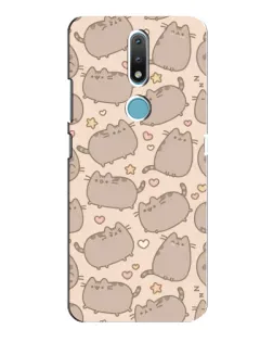 Чехол для Nokia 2.4 с картинкой «Маленькие Пушины»