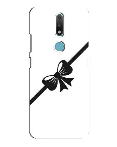 Чехол для Nokia 2.4 с картинкой «Диагональный бант» Чехол для Nokia 2.4 с картинкой «Диагональный бант»