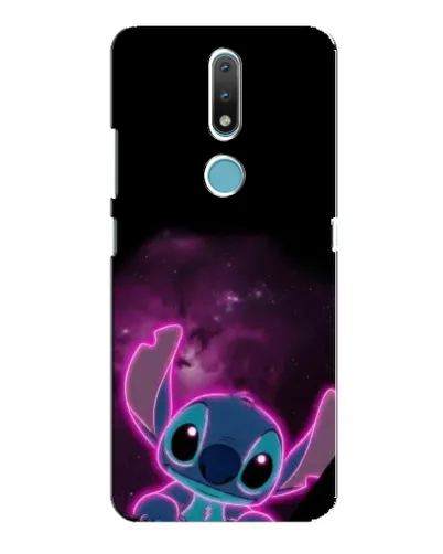 Чохол для Nokia 2.4 з картинкою «Неоновий Stitch»