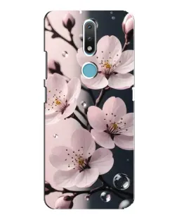 Чохол для Nokia 2.4 з картинкою «Ніжня сакура та краплі» Чохол для Nokia 2.4 з картинкою «Ніжня сакура та краплі»