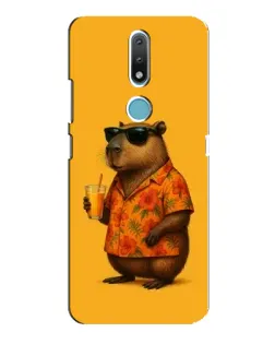 Чохол для Nokia 2.4 з картинкою «Капібара на відпочинку» Чохол для Nokia 2.4 з картинкою «Капібара на відпочинку»