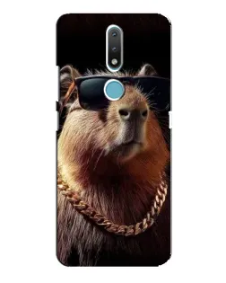 Чохол для Nokia 2.4 з картинкою «Капібара золотий ланцюг» Чохол для Nokia 2.4 з картинкою «Капібара золотий ланцюг»