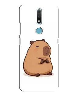 Чохол для Nokia 2.4 з картинкою «Товстенька капібара» Чохол для Nokia 2.4 з картинкою «Товстенька капібара»