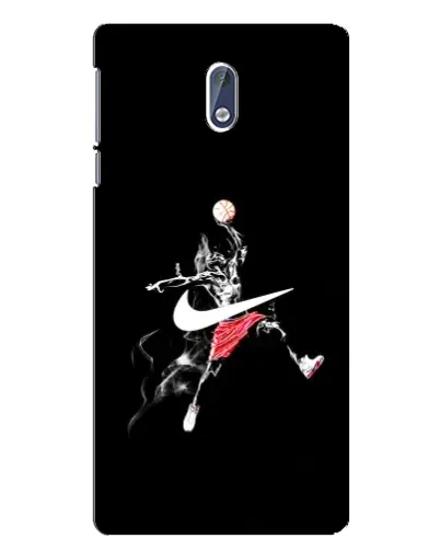 Чехол для Nokia 3.1 с картинкой «Jordan Jumpman»