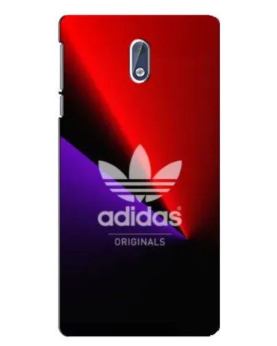 Чехол для Nokia 3.1 с картинкой «Adidas Red Neon»