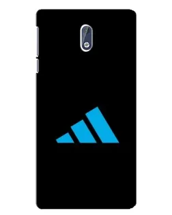 Чехол для Nokia 3.1 с картинкой «Adidas Cyan Logo» Чехол для Nokia 3.1 с картинкой «Adidas Cyan Logo»
