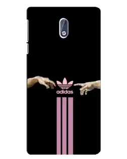 Чехол для Nokia 3.1 с картинкой «Adidas Hands» Чехол для Nokia 3.1 с картинкой «Adidas Hands»