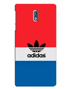 Чехол для Nokia 3.1 с картинкой «Ретро блоки Adidas» Чехол для Nokia 3.1 с картинкой «Ретро блоки Adidas»
