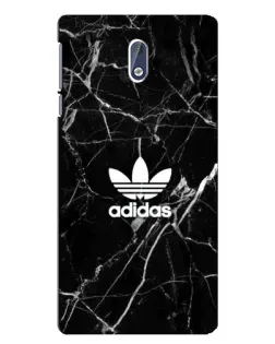 Чехол для Nokia 3.1 с картинкой «Белый мрамор Adidas» Чехол для Nokia 3.1 с картинкой «Белый мрамор Adidas»