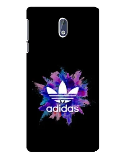 Чехол для Nokia 3.1 с картинкой «Взрыв красок Adidas»