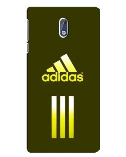 Чехол для Nokia 3.1 с картинкой «Оливковый градиент Adidas»