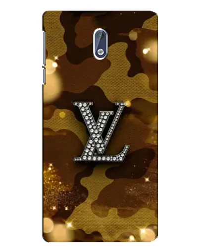 Чехол для Nokia 3.1 с картинкой «Камуфляжный Louis Vuitton»