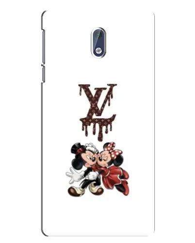 Чехол для Nokia 3.1 с картинкой «LV и Микки Маус»