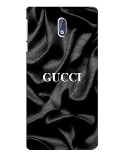 Чехол для Nokia 3.1 с картинкой «Gucci — шелковые волны»