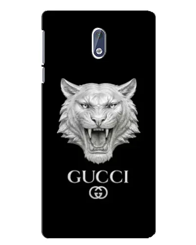 Чехол для Nokia 3.1 с картинкой «Gucci — серебряный лев» Чехол для Nokia 3.1 с картинкой «Gucci — серебряный лев»