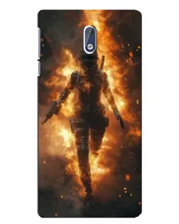 Чохол для Nokia 3.1 з картинкою «BMW — швидкість у дощі» Чохол для Nokia 3.1 з картинкою «BMW — швидкість у дощі»
