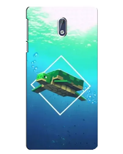 Чехол для Nokia 3.1 с картинкой «Черепаха Minecraft» Чехол для Nokia 3.1 с картинкой «Черепаха Minecraft»