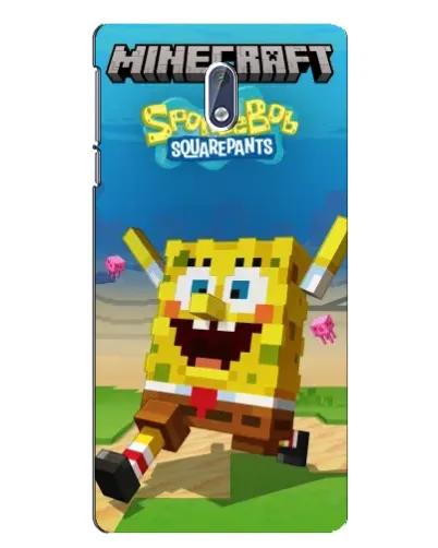 Чехол для Nokia 3.1 с картинкой «Губка Боб Minecraft» Чехол для Nokia 3.1 с картинкой «Губка Боб Minecraft»