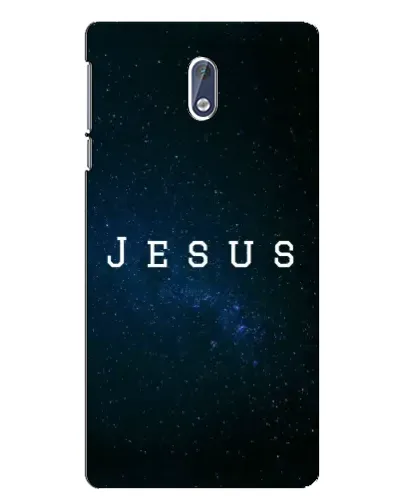 Чехол для Nokia 3.1 с картинкой «Звездное небо Jesus»