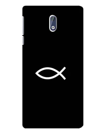 Чехол для Nokia 3.1 с картинкой «Символ рыбы Jesus» Чехол для Nokia 3.1 с картинкой «Символ рыбы Jesus»