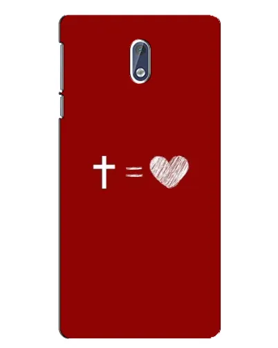 Чехол для Nokia 3.1 с картинкой «Уравнение любви» Чехол для Nokia 3.1 с картинкой «Уравнение любви»