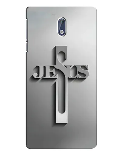 Чехол для Nokia 3.1 с картинкой «Металлический крест Jesus» Чехол для Nokia 3.1 с картинкой «Металлический крест Jesus»