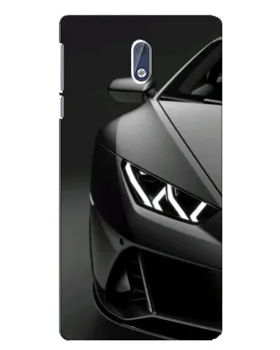 Чехол для Nokia 3.1 с картинкой «Lamborghini фары детализация»