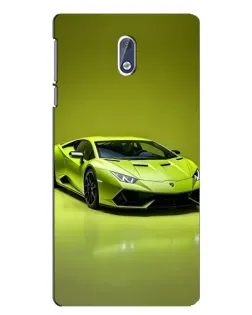 Чехол для Nokia 3.1 с картинкой «Салатовый Lamborghini Huracan» Чехол для Nokia 3.1 с картинкой «Салатовый Lamborghini Huracan»