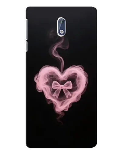 Чехол для Nokia 3.1 с картинкой «Дымчатое сердце»